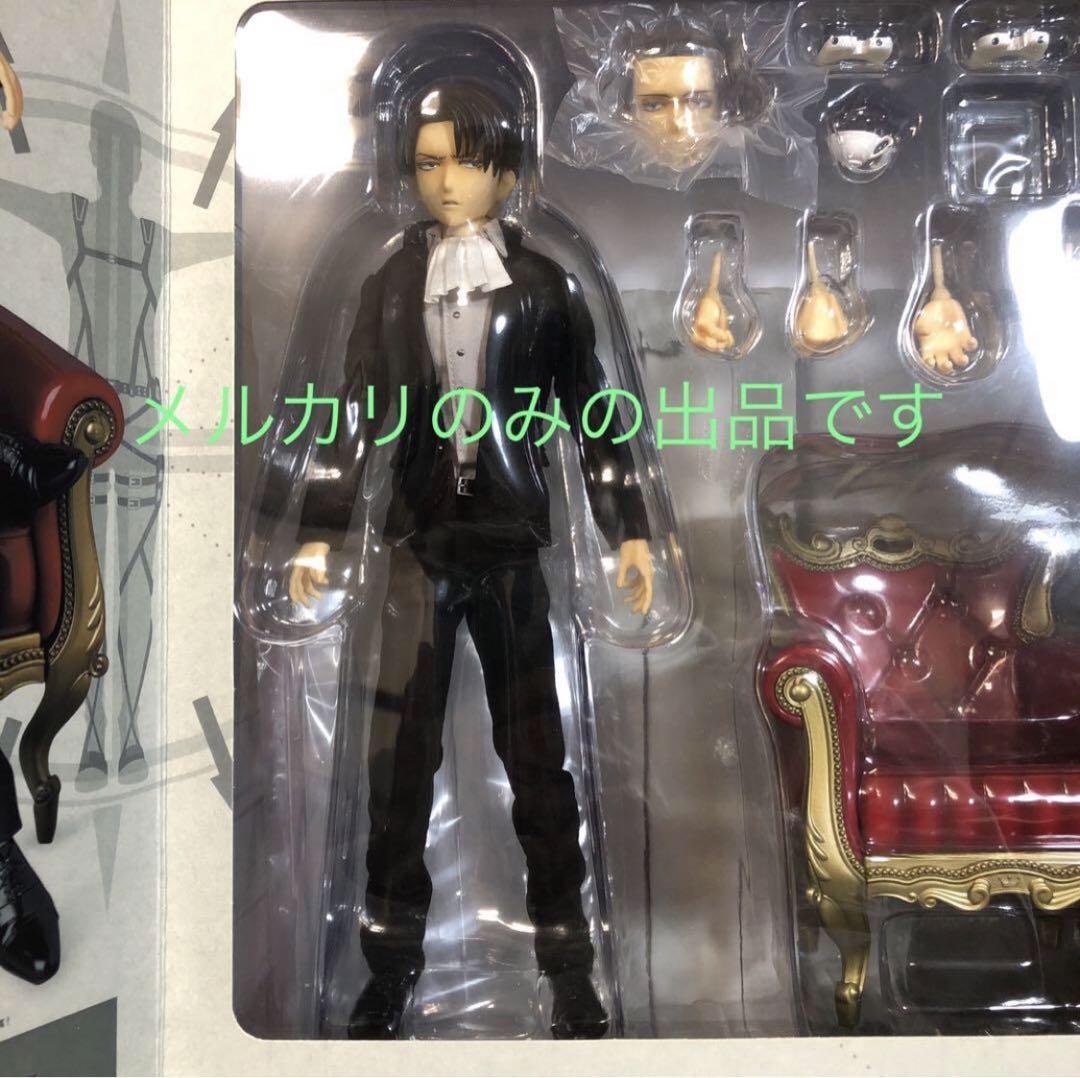 注目ブランドのギフト 進撃の巨人 メルカリ - 私服 リヴァイフィギュア HEROES ACTION REAL コミック・アニメ