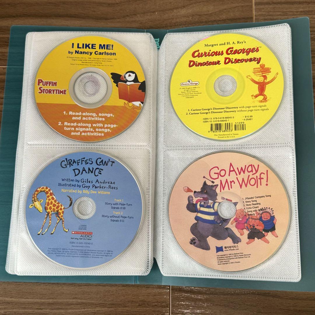 CTP 英語教材 絵本24 冊＋CD4枚 箱付き レベル1-2 【おまけ付き】