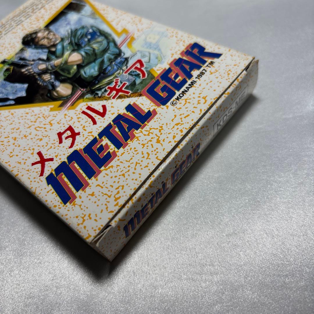 【極美品】 ファミコン メタルギア 取説欠品 【極美品】 ファミコン メタルギア 取説欠品