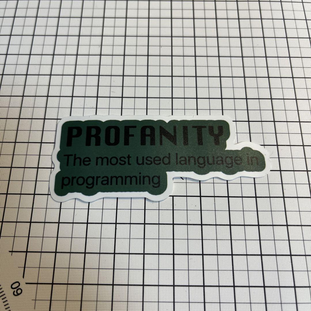 ステッカー PROFANITY