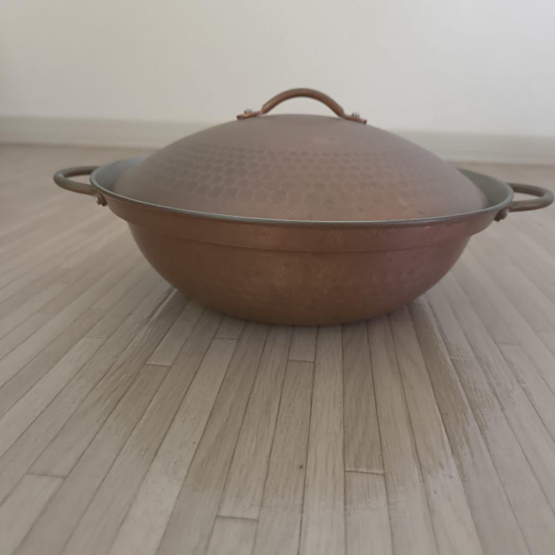 燕三条製の銅鍋と卵焼き器　丁寧な暮らし