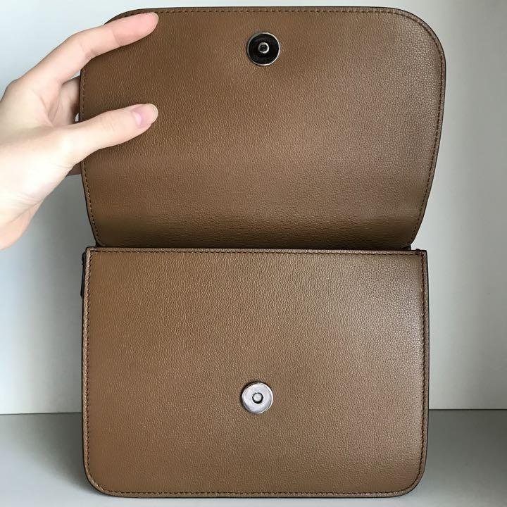 美品 マックスマーラ Max Mara ウッドハンドル ハンドバッグ 本革 ...