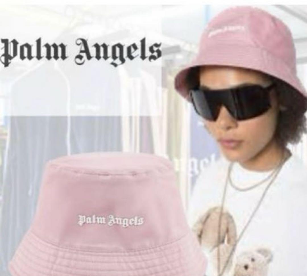 パームエンジェルス　バケットハット Palm Angels(パームエンジェルス) ロゴバケットハット