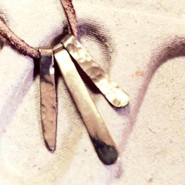 Brass×Silver (シルバー × ブラス) ネックレス