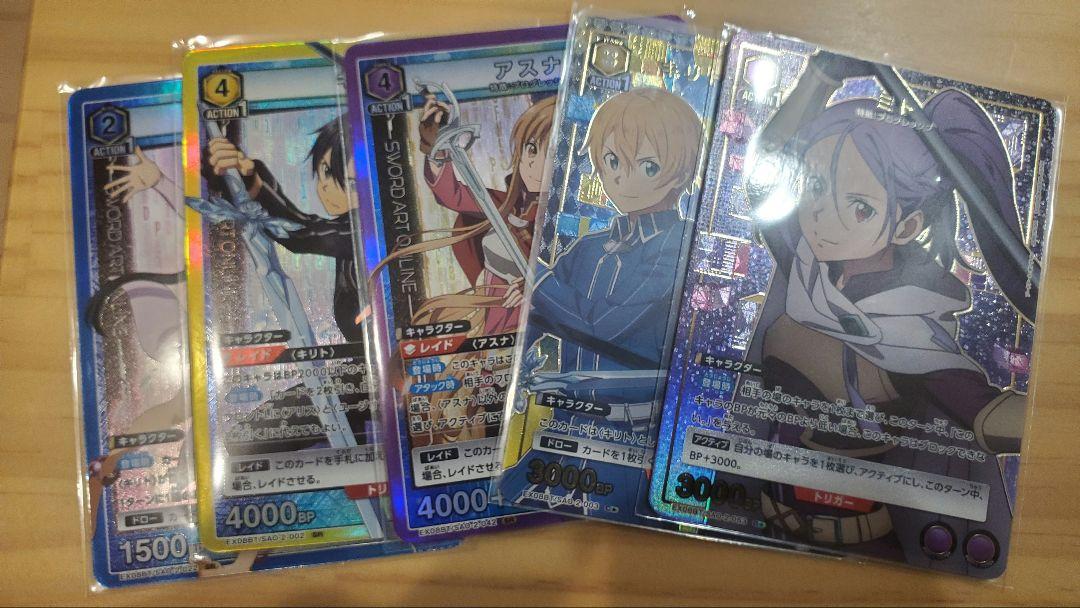 ユニオンアリーナ sao2 シノン パラレル星2 他まとめ売り