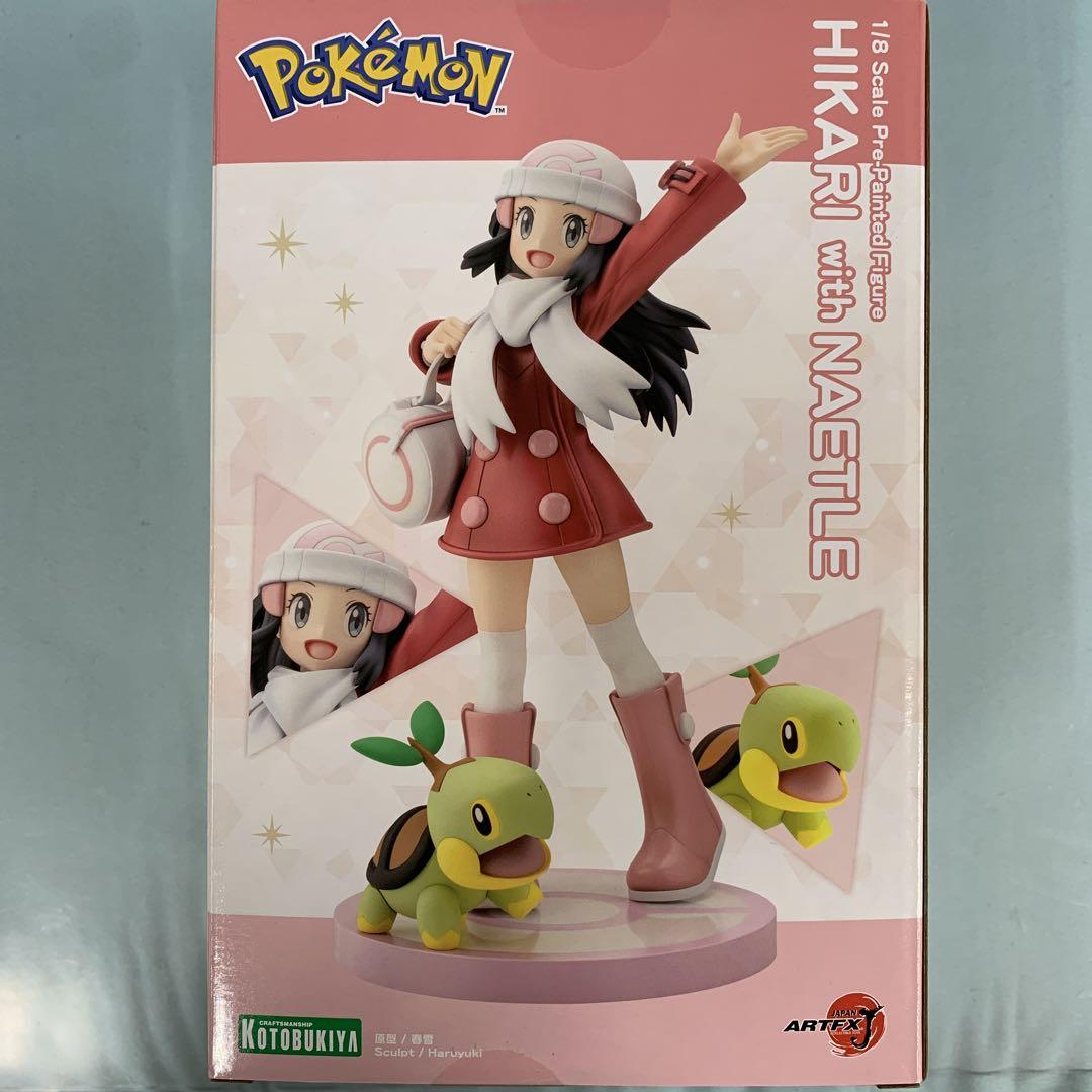 Amazon.com: Pokemon Series ARTFX J Hikari with Naetor, 1/8