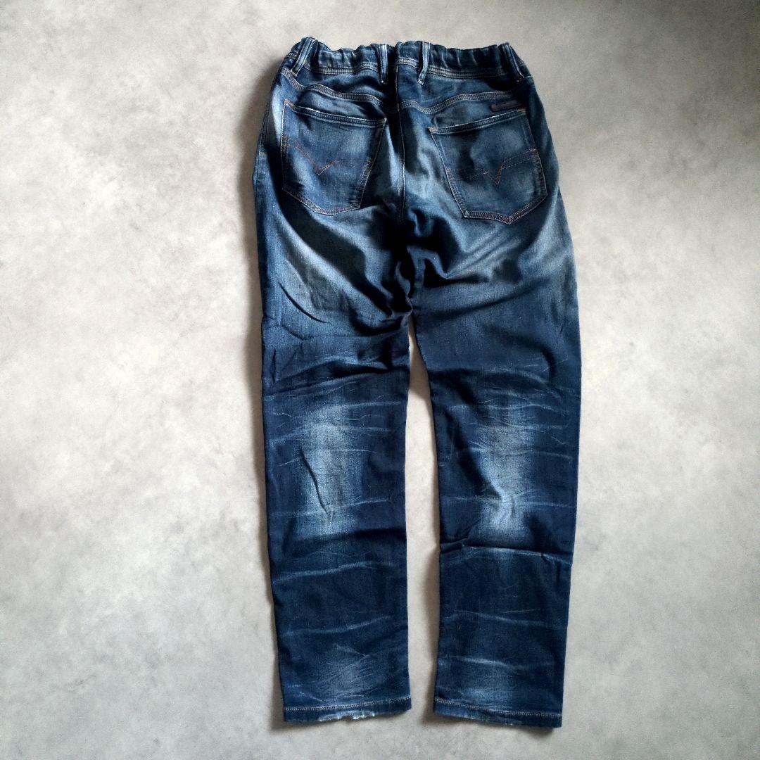 ディーゼル ジョグジーンズ WAYKEE 素材切替 デニムパンツ w32 ブルー ディーゼル DIESEL ジョグジーンズ WAYKEE W32 - メルカリ