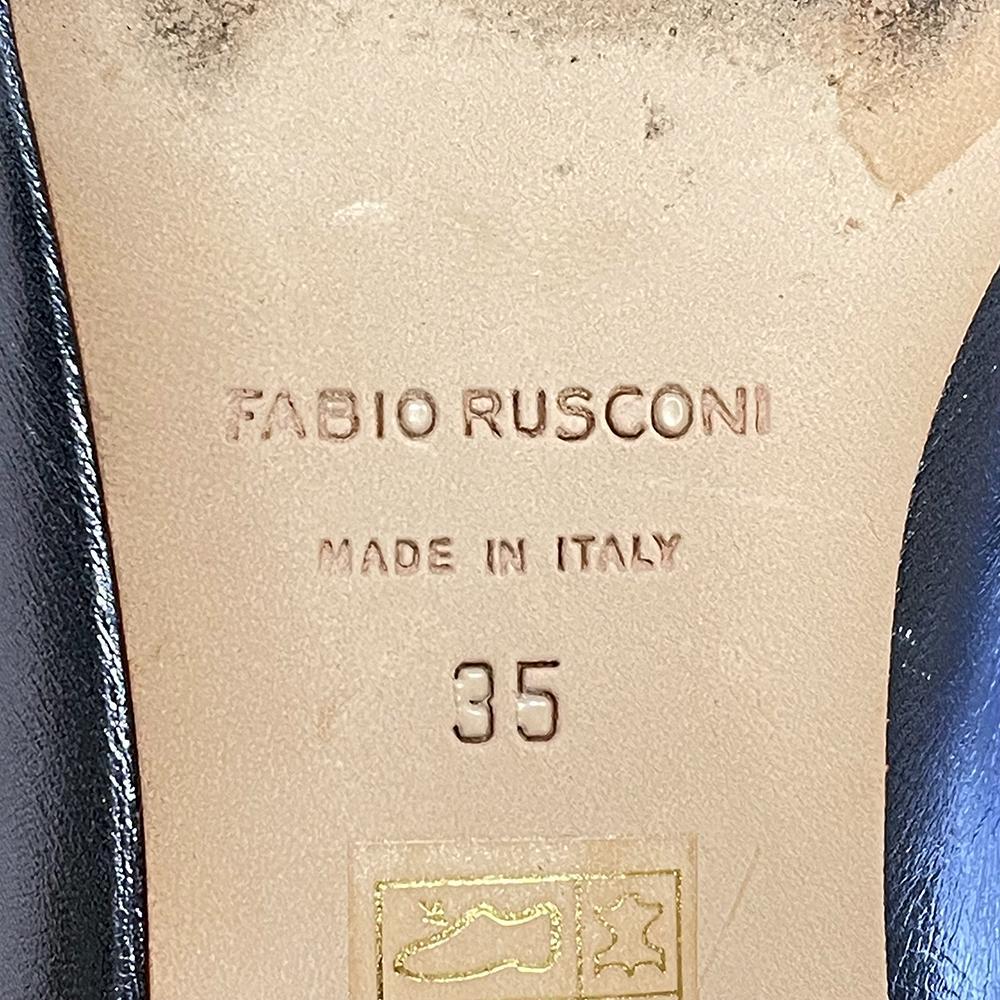 FABIO RUSCONI オデットエオディール別注 オープントゥパンプス