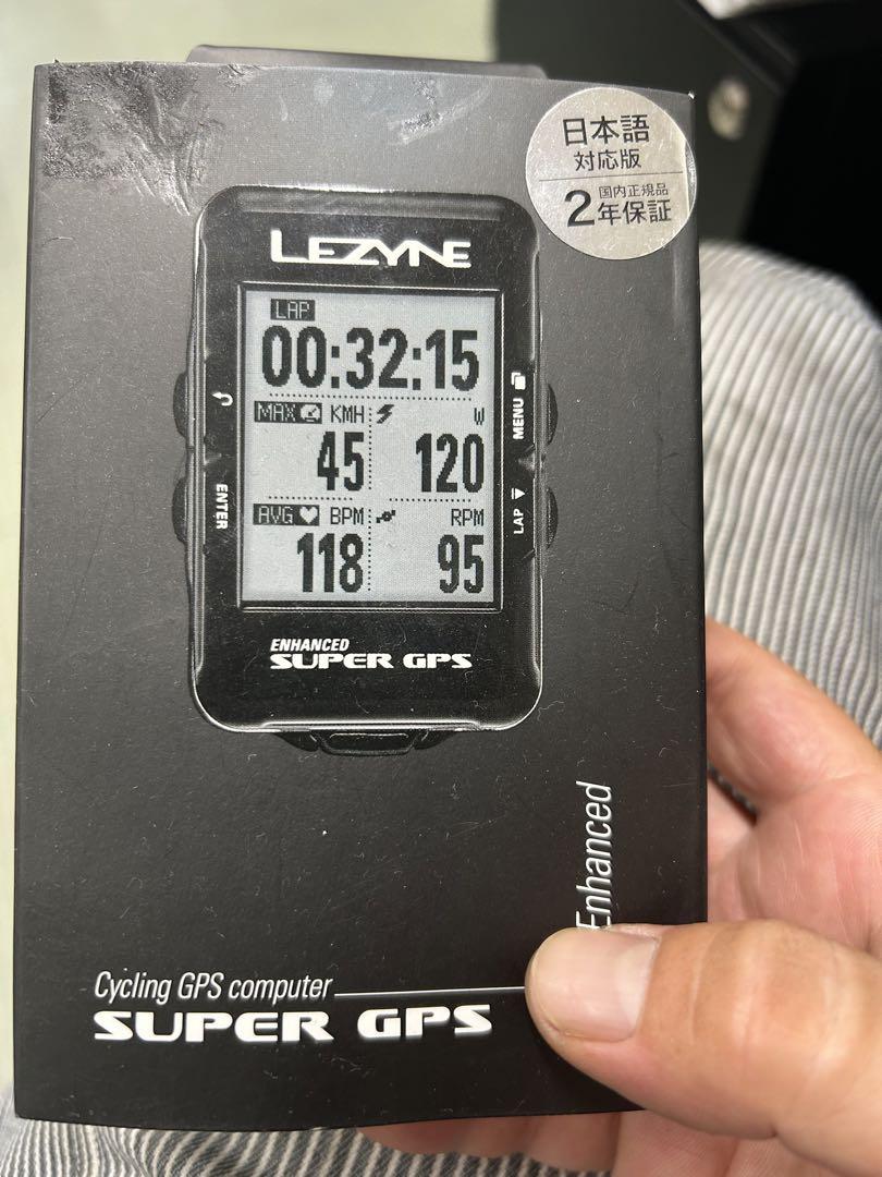 LEZYNE SUPER GPS サイクルコンピューター