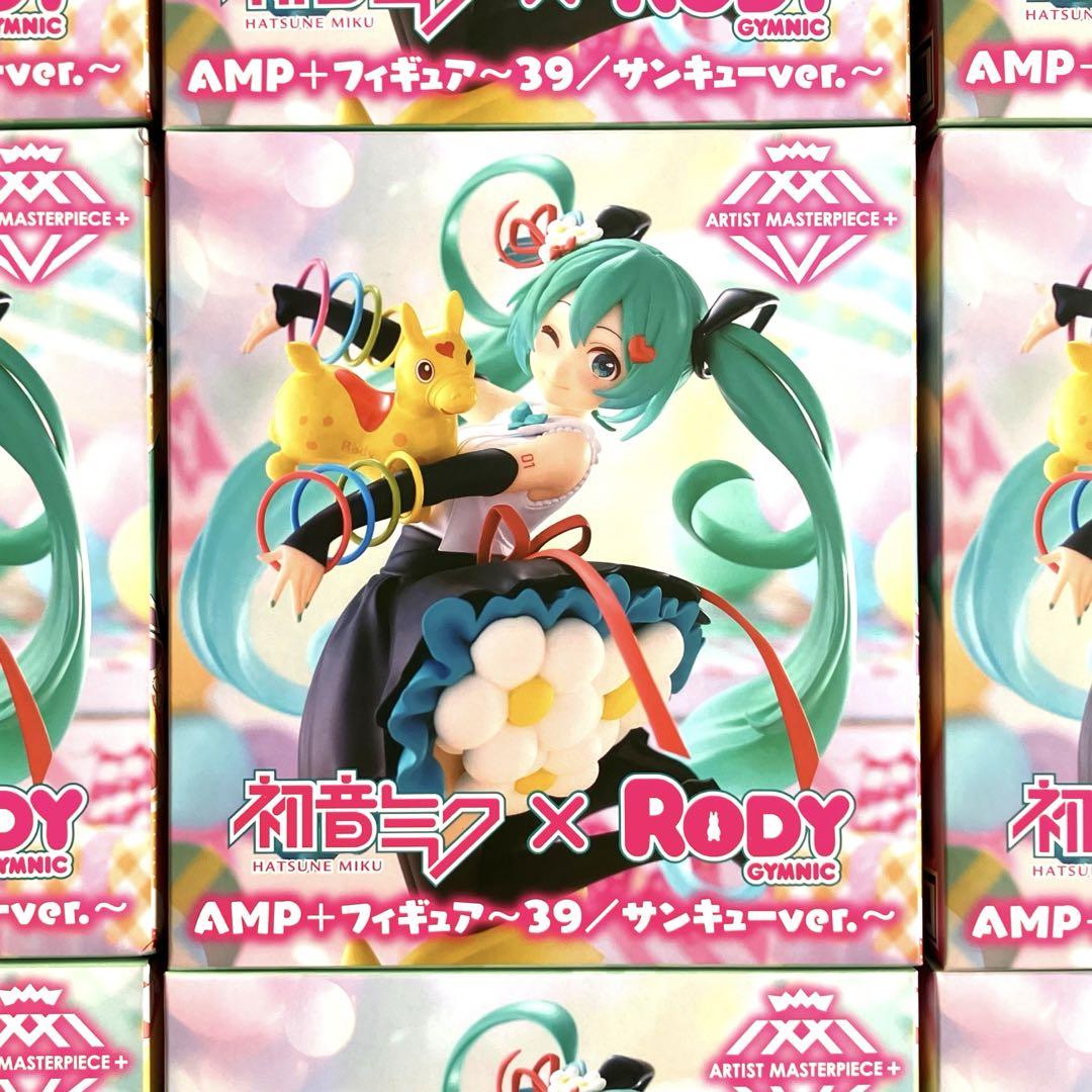 【36個セット】初音ミク×RODY AMP+39 フィギュア サンキューver.