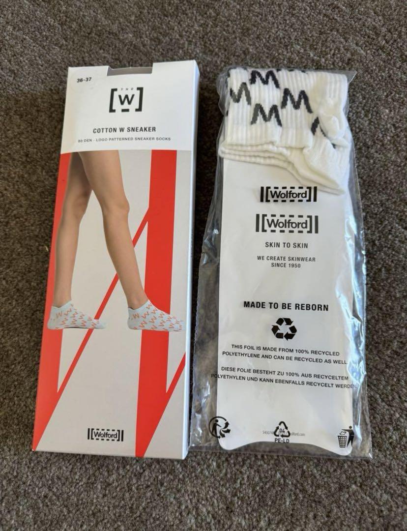 Wolford Socks&Cotton W Sneaker ３足セット