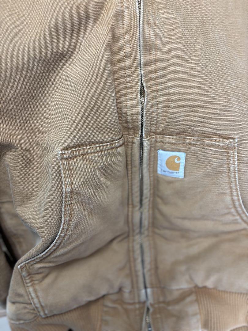 Carhartt ブラウン ジャケット フード付き