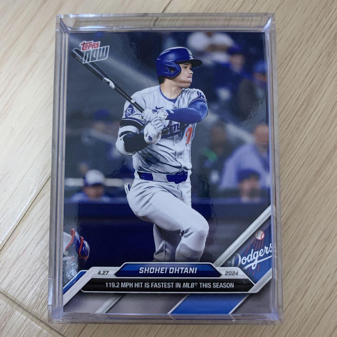 Shohei Ohtani 2024 Topps Now 大谷翔平 topps - メルカリ