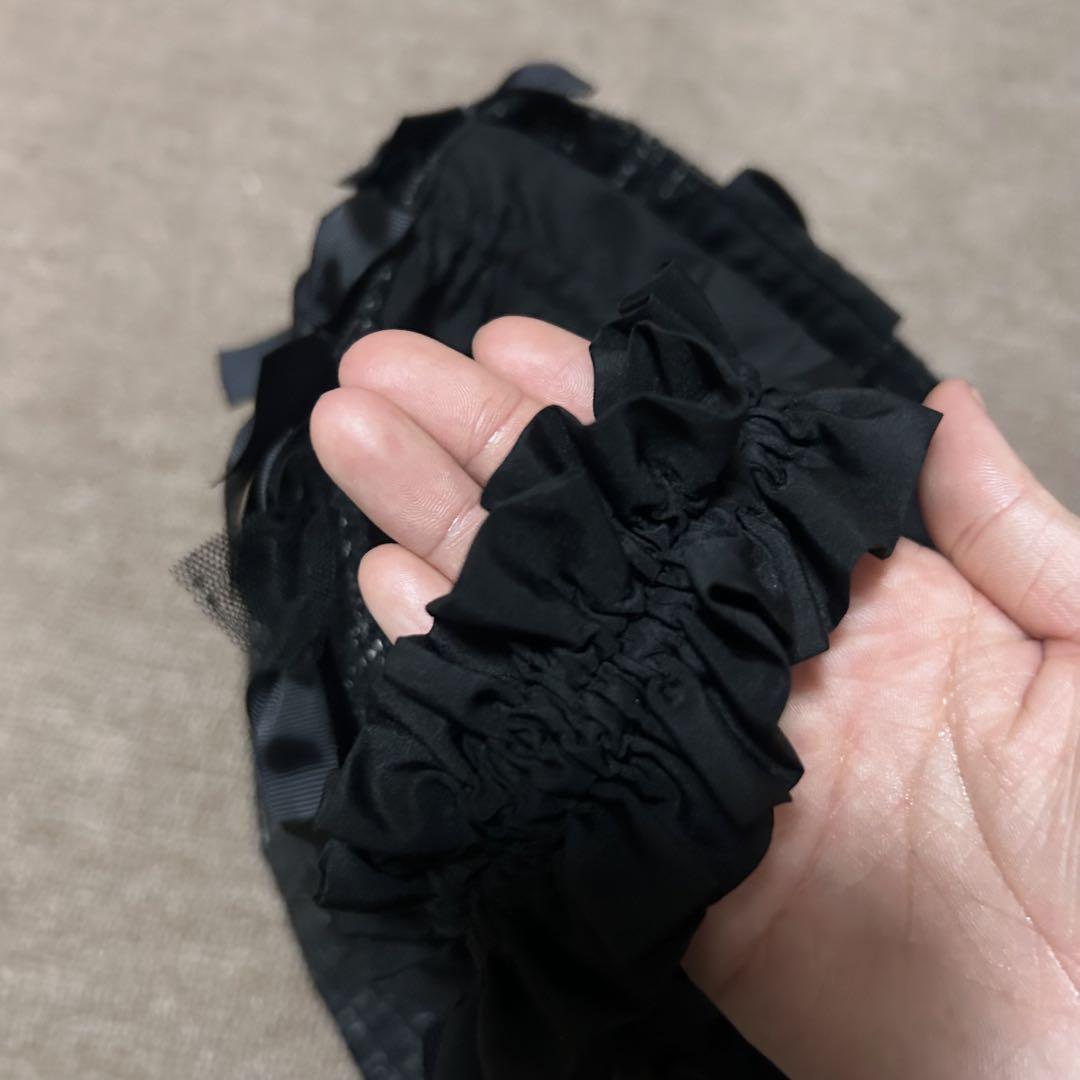 スナイデルホーム snidel ツイードバッグ 黒 ブラック