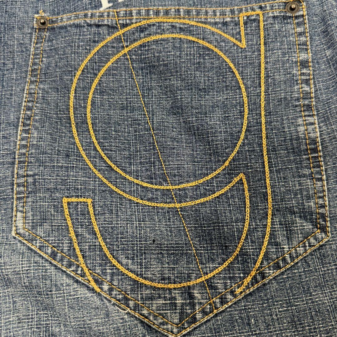 PLATINUM FUBU HARLEM バギー デニムパンツ B系