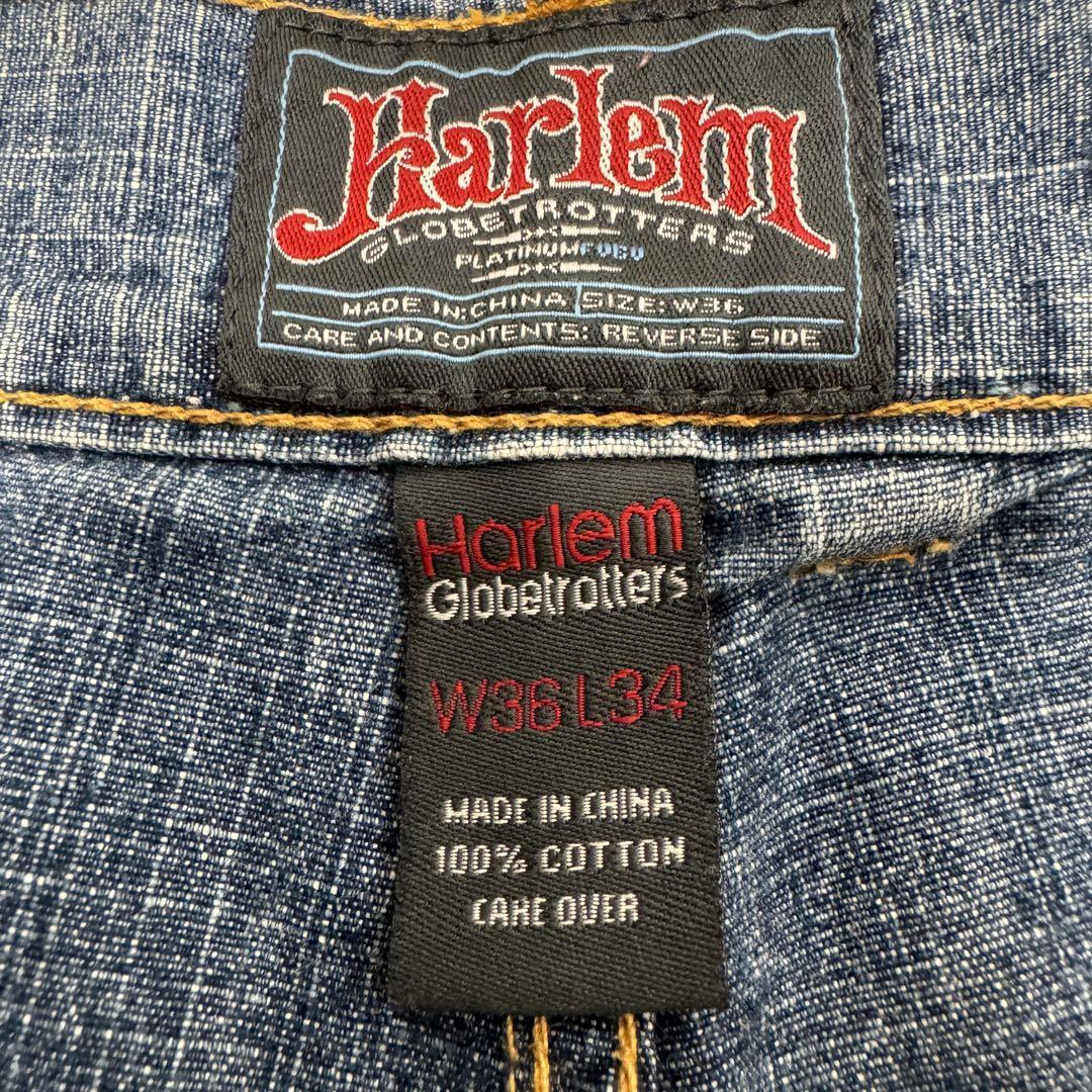 PLATINUM FUBU HARLEM バギー デニムパンツ B系