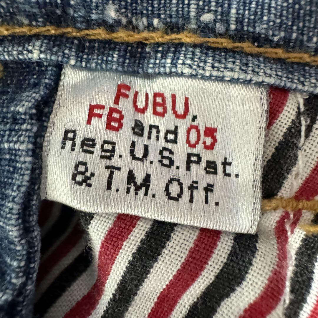 PLATINUM FUBU HARLEM バギー デニムパンツ B系
