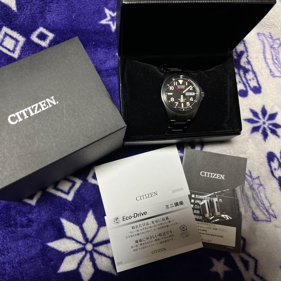 美品  CITIZEN 腕時計 プロマスター エコ・ドライブ電波時計