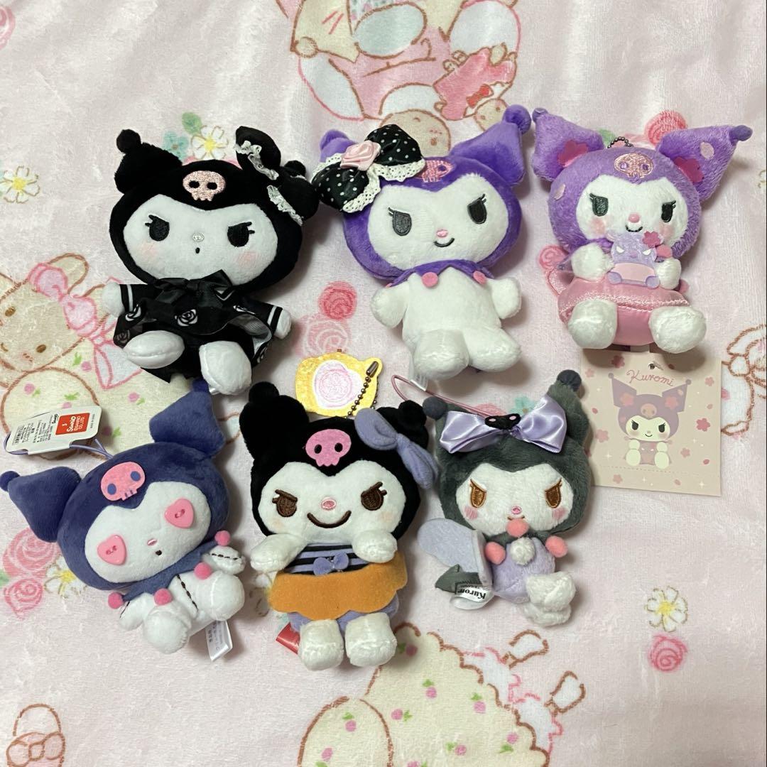 誠実 クロミ サンリオ ぬいぐるみ プライズ まとめ売り マスコット ぬいぐるみ