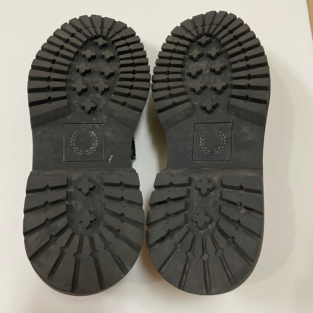 フレッドペリー フリンジ　ローファー　エンブレム　ダークグリーン　28cm