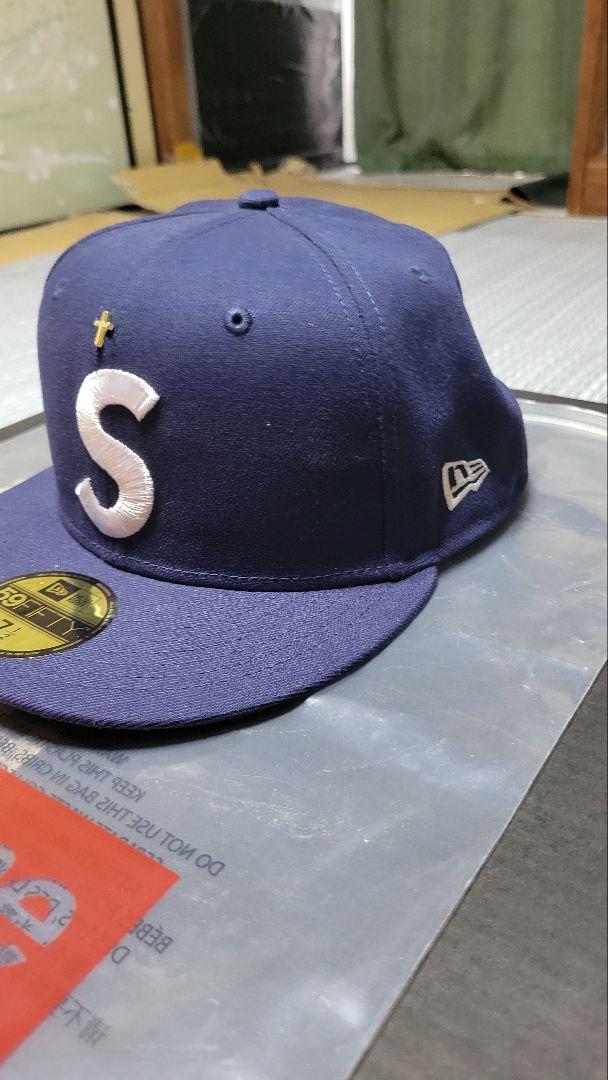 Supreme×NEW ERA Gold Cross S Logo 23ss