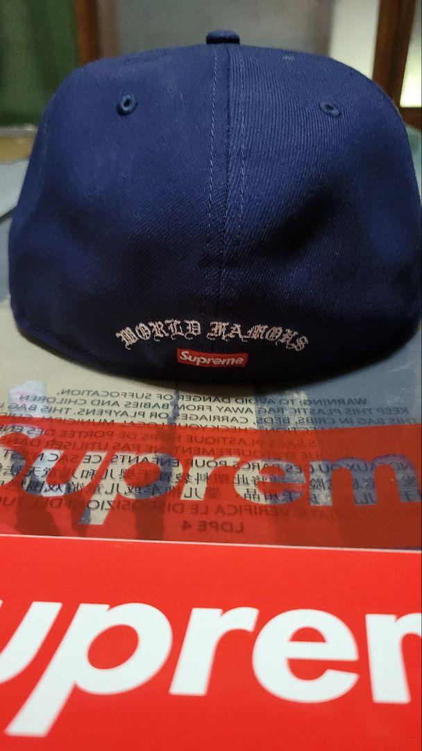 Supreme×NEW ERA Gold Cross S Logo 23ss