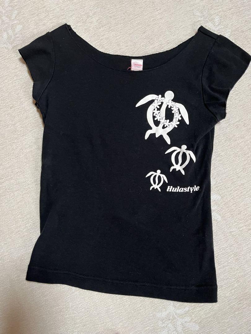 フラダンス パウスカート Tシャツセット フラ衣装 ホヌ