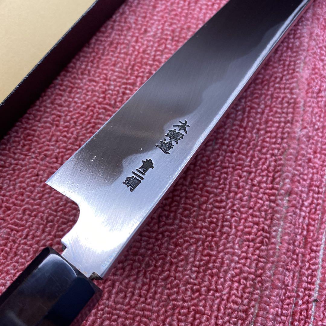 青二鋼 切付け型柳刃包丁330㎜尺1寸 qOmTM-m26308885841 正規品通販
