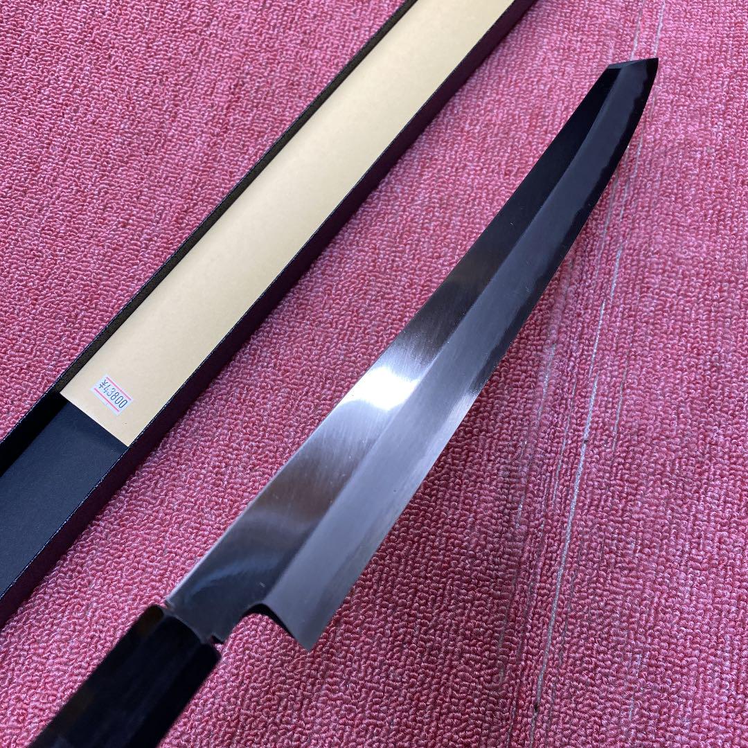 青二鋼 切付け型柳刃包丁330㎜尺1寸 qOmTM-m26308885841 正規品通販