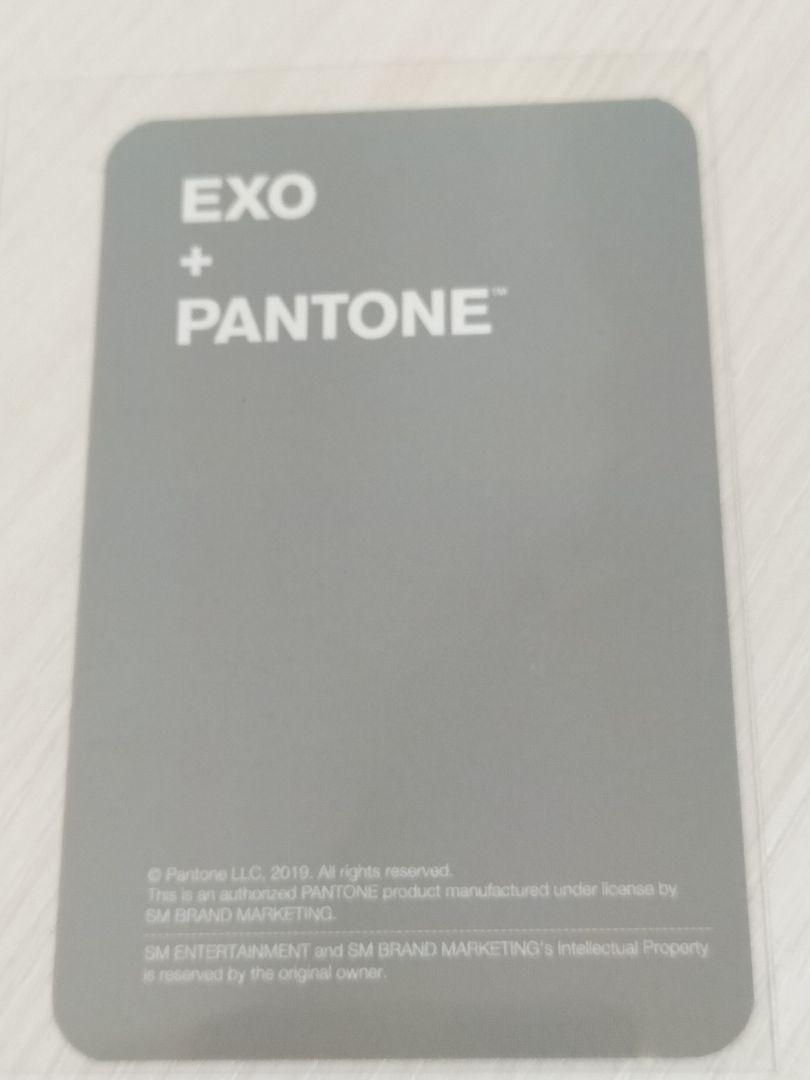 EXO pantone ノート トレカ