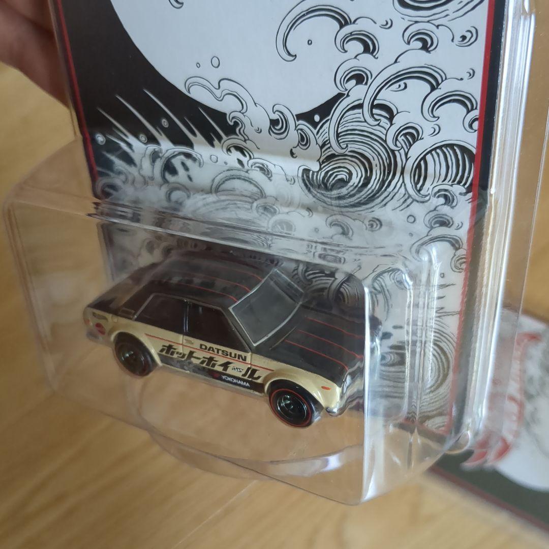 ホットウィール DATSUN510 2台 バッジステッカーセット