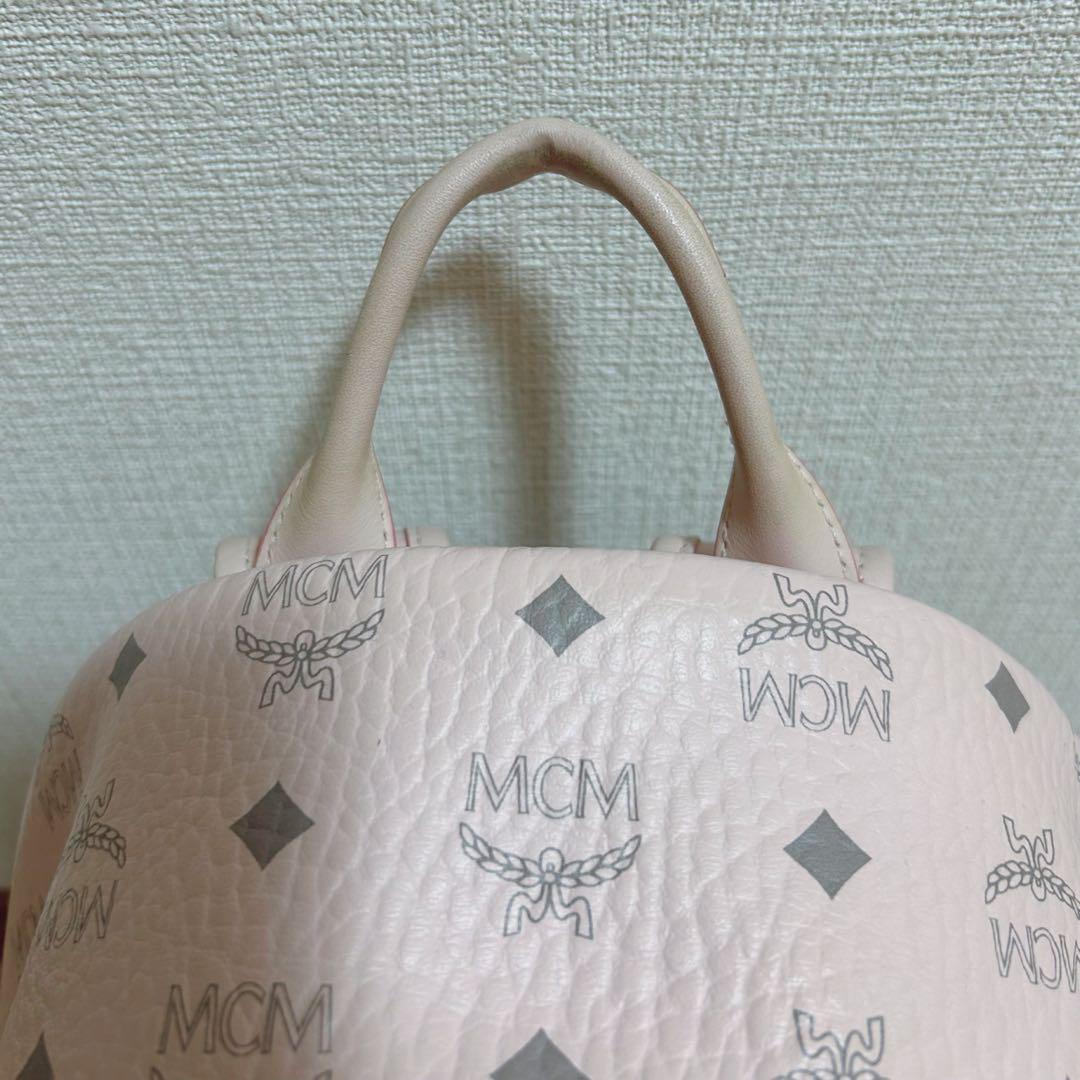 Mcm リュックパウダーピンク MCM リュック スモールパウダーピンク - メルカリ