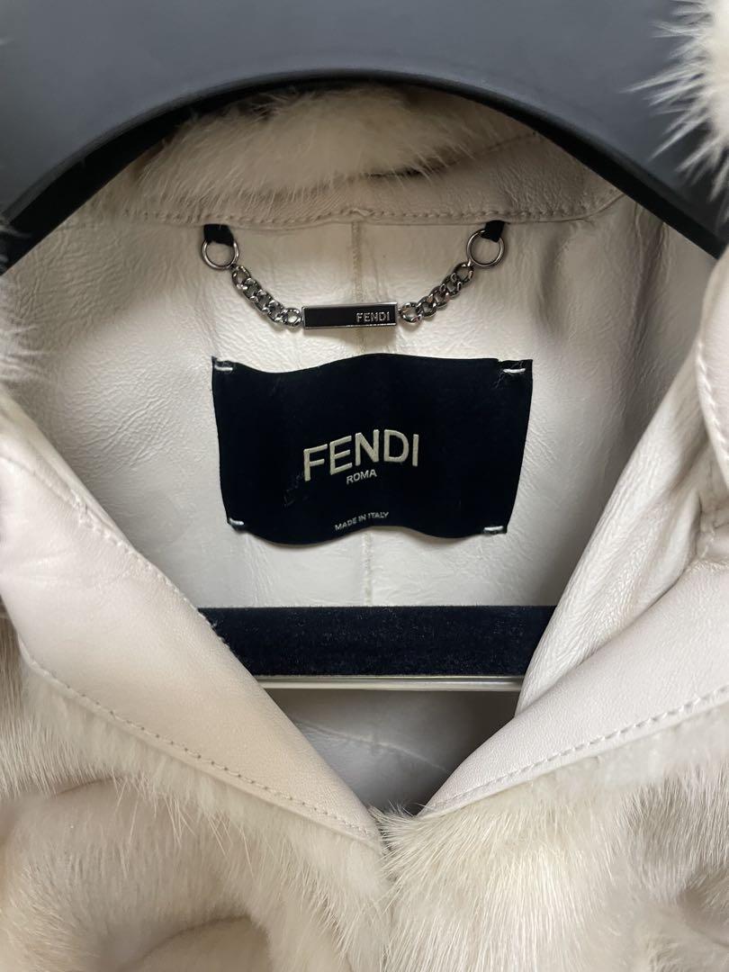 FENDI 定価400万以上◇FENDI フェンディ セーブル 毛皮 ロング