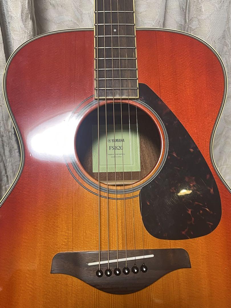 アコースティックギター YAMAHAFS820 AB チューナーおまけ