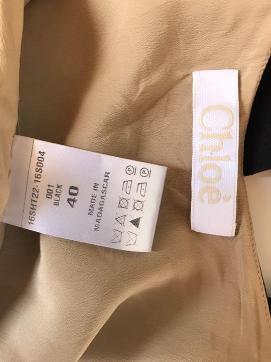 クロエ ノースリーブ ミ21 kW382-m26317680677 ブラック 限定15%OFF