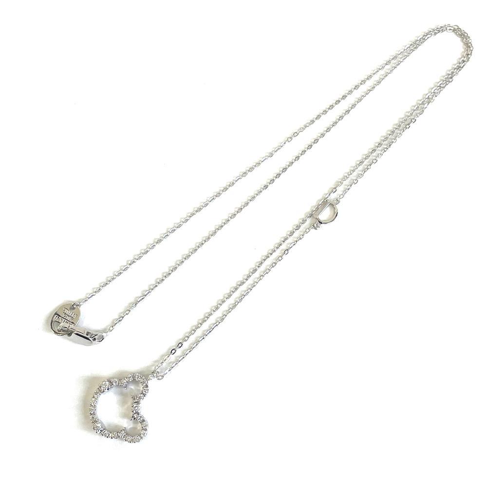 ダミアーニ　Damiani　ネックレス　K18WG（750）　ダイヤ　3.2ｇ