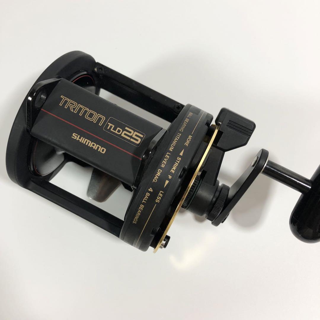 人気の雑貨がズラリ！ TRITON シマノ TLD25 メルカリ - レバードラグ リール リール