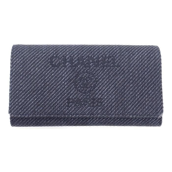 【CHANEL】ドーヴィル 長財布