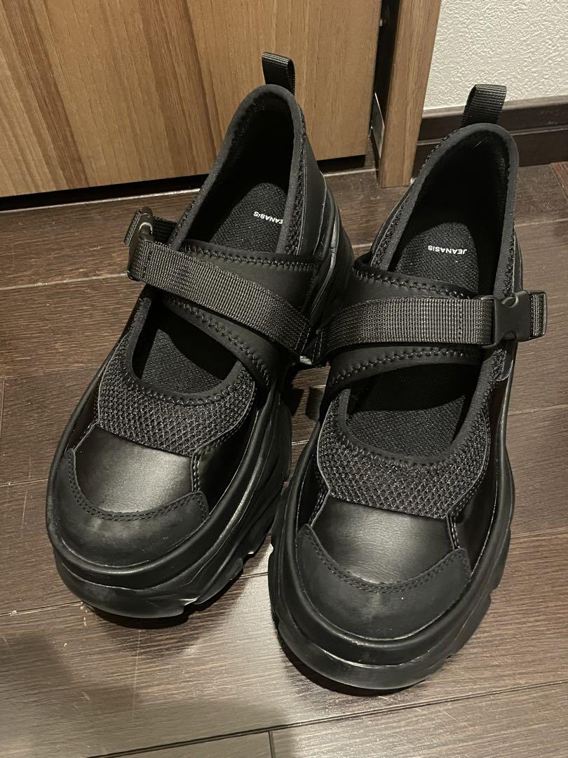 靴 JEANASIS asymmetry sneakers