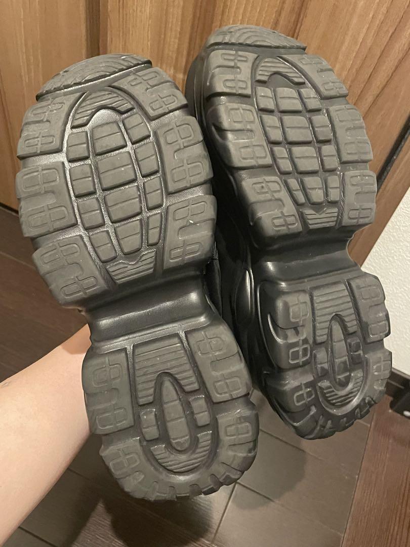靴 JEANASIS asymmetry sneakers