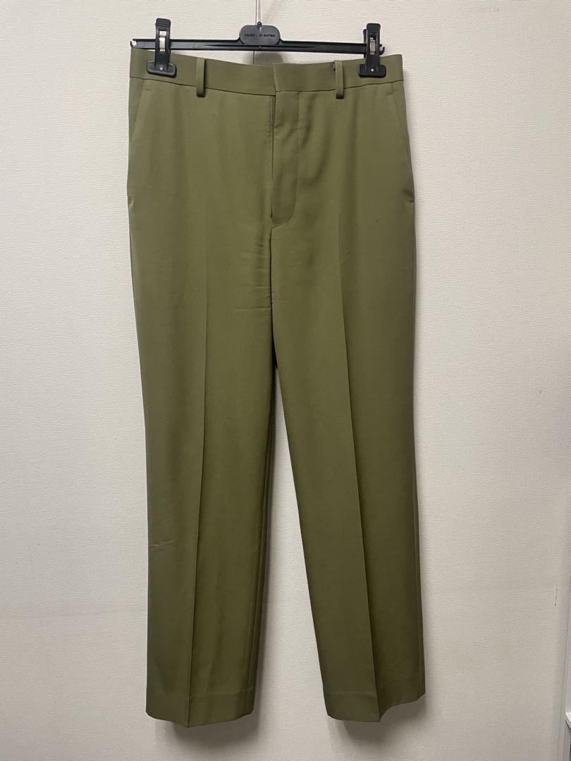 AURALEE LIGHT WOOL MAX GABARDINE SLACK