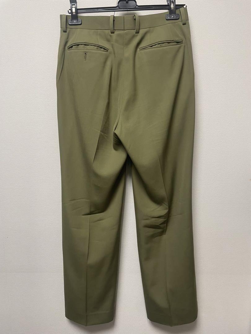 AURALEE LIGHT WOOL MAX GABARDINE SLACK