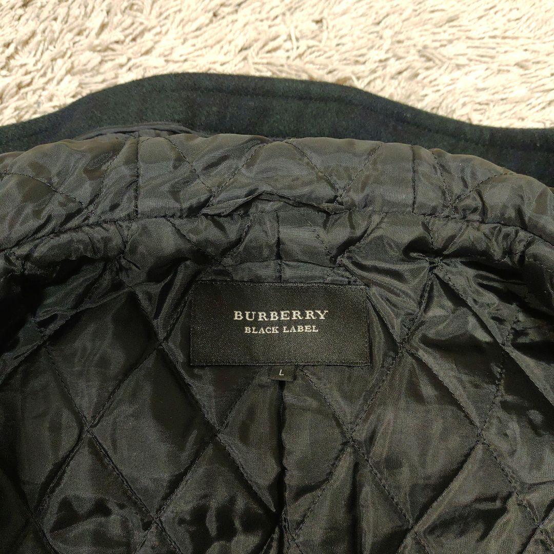 BURBERRY　バーバリー　ダッフルコート　チェック　メンズ　L　ピーコート