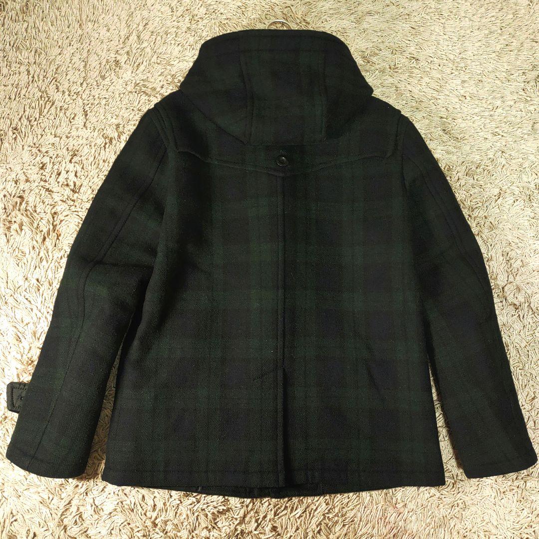 BURBERRY　バーバリー　ダッフルコート　チェック　メンズ　L　ピーコート