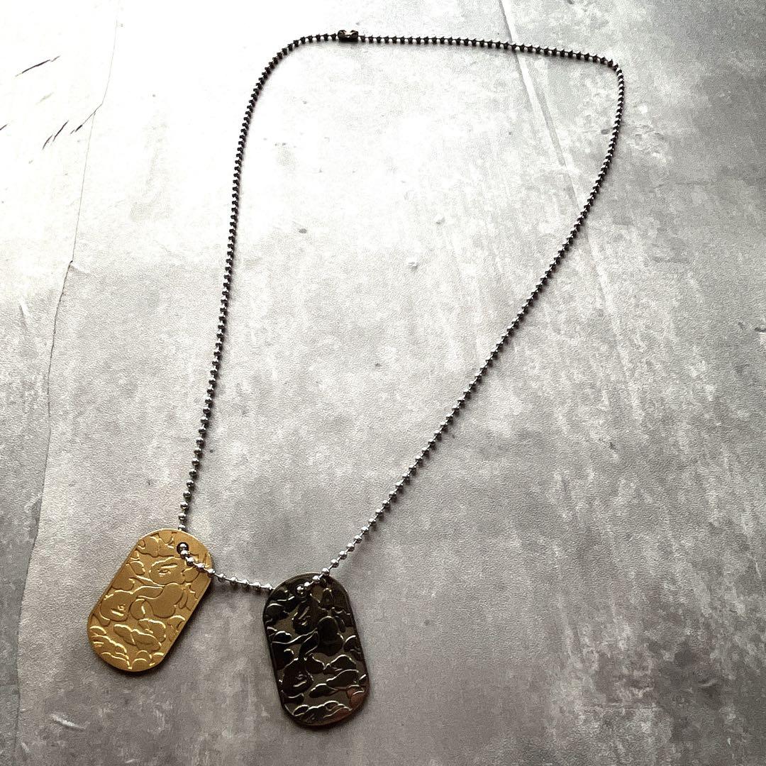 新着入荷の通販 archive A メルカリ - necklace tag dog APE BATHING アクセサリー