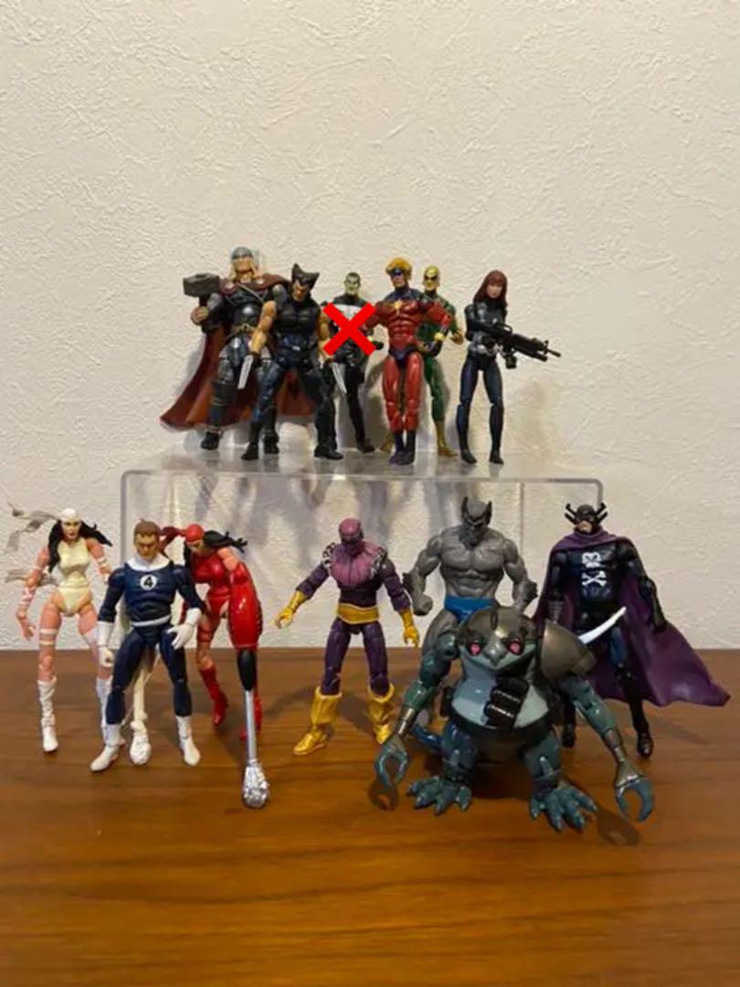 マーベル3.75インチフィギュアセット ウルヴァリン ブラックウィドウ