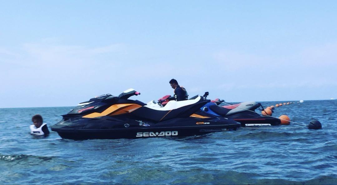 SEA-DOO GTR 215 水上オートバイ トレーラー付き
