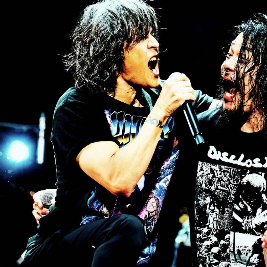 B'z UNITE #02 マキシマムザホルモン コラボTシャツ M