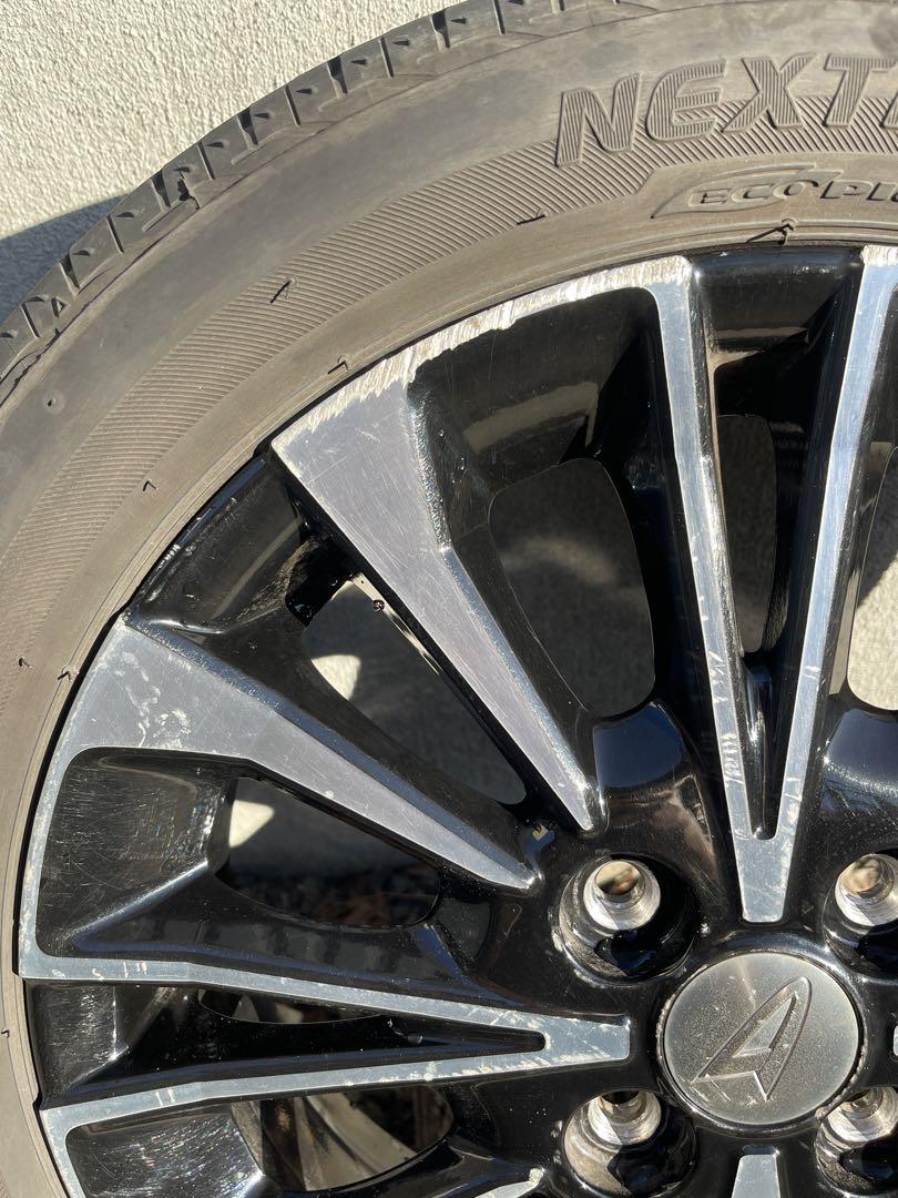 送料込！土日限定価格！タントカスタム RS 純正タイヤホイール４本セット