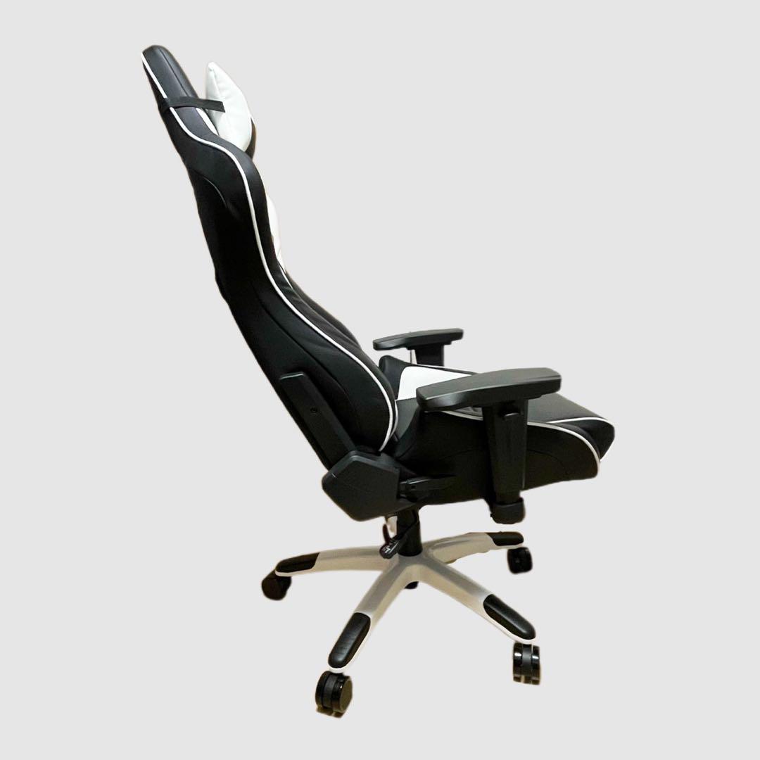 【中古】 AKR-PREMIUM/LOW-SILVER 肘付ハイバックチェア 283145
